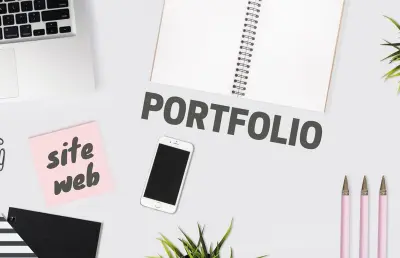 Professional portfolio design تصميم برتفوليو احترافي