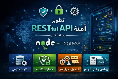 تطوير RESTful API آمنة باستخدام Node.js وExpress