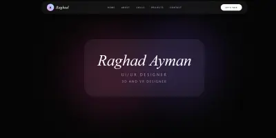 برمجة وتطوير موقع تعريفي Portfolio احترافي باستخدام React