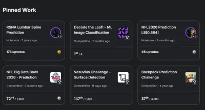 صورة العمل بناء وتحسين موديل ذكاء اصطناعي لمسابقات الذكاء الاصطناعي