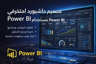 تصميم Dashboard احترافي باستخدام Power BI وPower Query