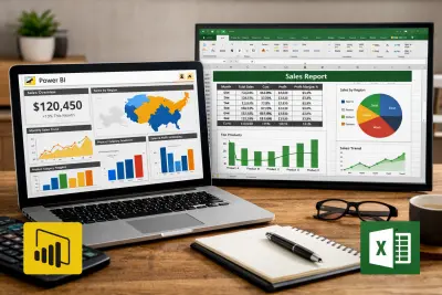 صورة العمل تحليل البيانات وإنشاء Dashboard احترافي باستخدام Power BI و Excel