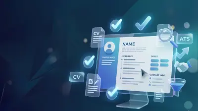 كتابة وتصميم سيرة ذاتية احترافية CV متوافقة مع ATS