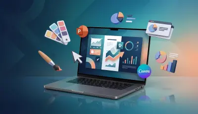 تصميم عرض تقديمي احترافي وجذاب باستخدام PowerPoint و Canva