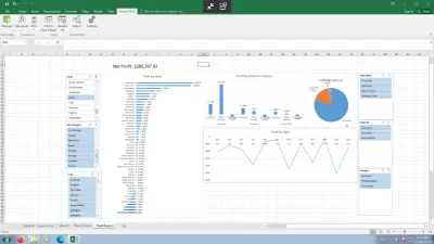 تحليل البيانات بأستخدام Microsoft Excel