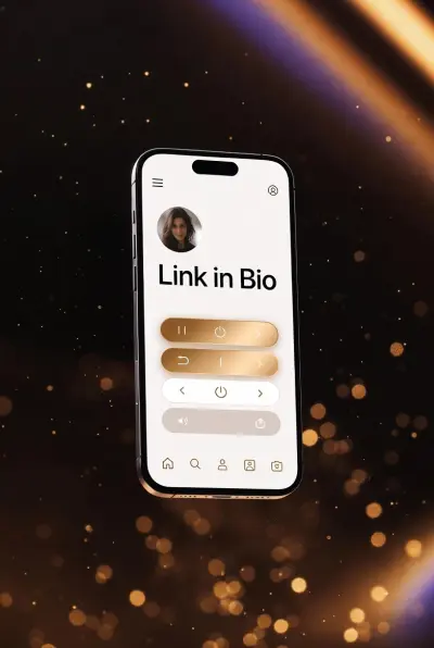 صفحة Link in Bio احترافية تعكس هويتك وتحوّل زوارك إلى عملاء