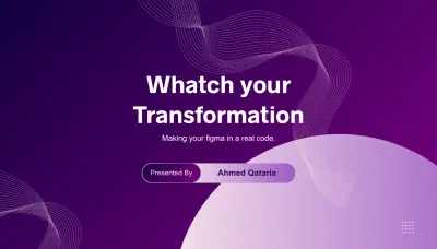 تحويل تصميم UI/UX الى كود فلاتر