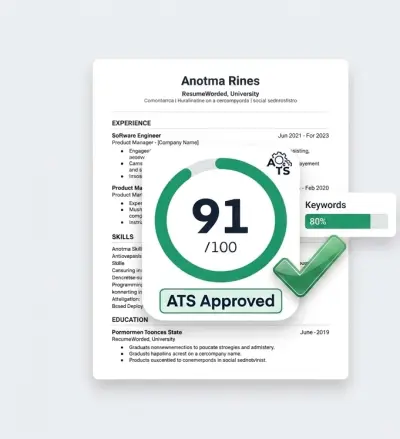 تصميم سيرة ذاتية احترافية (CV) متوافقة مع نظام ATS