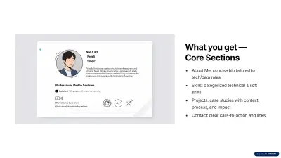 نشاء بورتفوليو احترافي يعرض مهاراتك ويزيد فرص قبولك