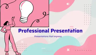 تصميم عروض تقديمية احترافية وجذابة لأي مجال