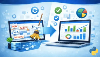 تنظيف ومعالجة بياناتك باستخدام بايثون بشكل احترافي