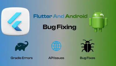 إصلاح أخطاء ومشكلات تطبيقات Flutter أو Native بسرعة واحتراف