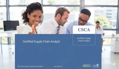 ملف PPT , PDF بنك أسئلة والأجوبة للإعتماد الدولى كمحلل سلاسل إمداد من ISCEA
