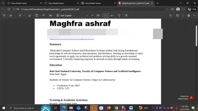 تصميم وتنسيق سيرة ذاتية (CV) احترافية وعصرية متوافقة مع أنظمة ATS