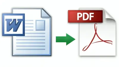 تحويل ملفات word الى PDF بدقه واحترافيه عاليه