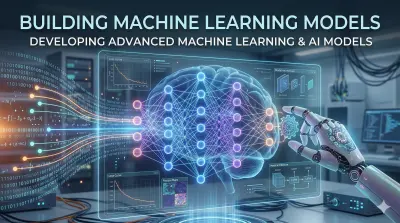 انشاء  موديل تعلم الآلة machine learning