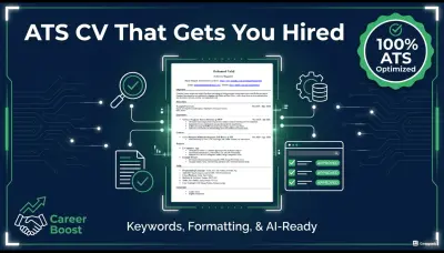 كتابة سيرة ذاتية احترافية متوافقة مع نظام ATS