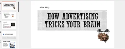 تصميم عرض تقديمي presentation