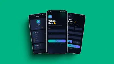 برمجة تطبيق Android احترافي مع تنفيذ جميع الخصائص المطلوبة