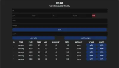 تصميم وتكويد واجهات مواقع الويب باستخدامHTML,CSS, JavaScript