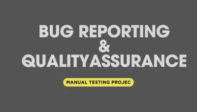 صورة العمل تقرير اكتشاف وتوثيق الأخطاء البرمجية (Bug Report) لمتجر إلكتروني