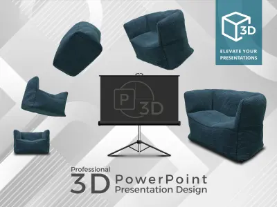 تصميم عروض تقديمية 3D ببرنامج PowerPoint