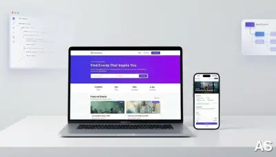 تصميم واجهة موقع ويب بأسلوب عصري وتجربة مستخدم مميزة