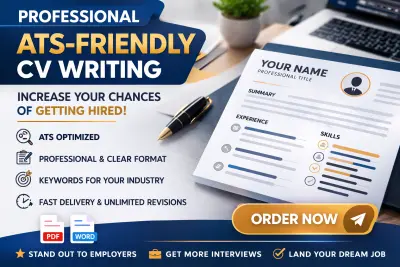 كتابة سيرة ذاتية احترافية متوافقة مع نظام  (ATS) لزيادة فرص قبولك في الوظائف