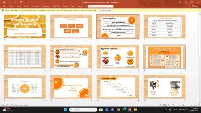 تصميم عرض تقديمي Presentation مميز