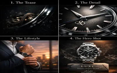 "صناعة فيديو إعلاني سينمائي لمنتجك""