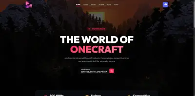 تطوير منصة ويب شاملة وبوابة مجتمعية متكاملة لخوادم الألعاب الرقمية