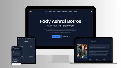 انشاء بروفايل شخصي احترافي للأفراد والشركات