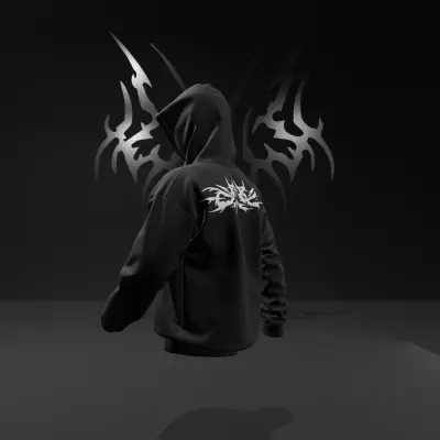 تصميم وعرض لوجو احترافي على مجسمات 3D واقعية (Hoodie / T-shirt / منتجات)
