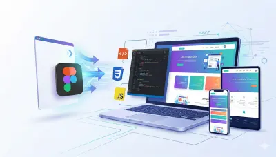تحويل تصميم Figma إلى موقع احترافي Responsive باستخدام HTML