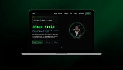 تصميم بورتفوليو احترافي (PDF, PowerPoint / Website) | Professional Portfolio Design & Web Setup