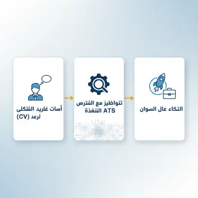 إنشاء وتصميم سيرة ذاتية (CV) احترافية متوافقة مع أنظمة التوظيف ATS
