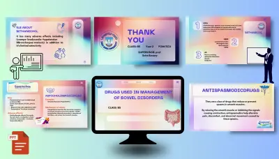 عمل عروض تقديمية بتصميم حديث ومنسق ومناسب للفئة المستهدفة