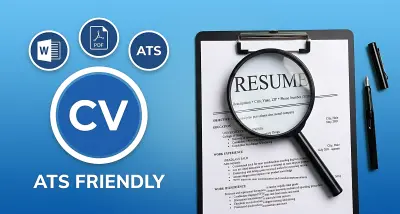 سيرة ذاتية (CV/ Resume) احترافية ومتوافقة مع معايير ATS