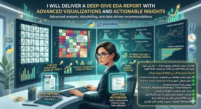 تقرير تحليل البيانات الاستكشافية المتعمق الكامل مع رؤى قابلة للتنفيذ