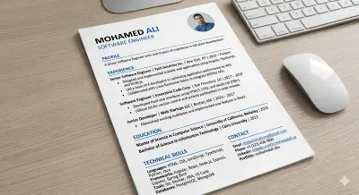 سأقوم بكتابة سيرة ذاتية احترافية (CV) تجذب أصحاب العمل