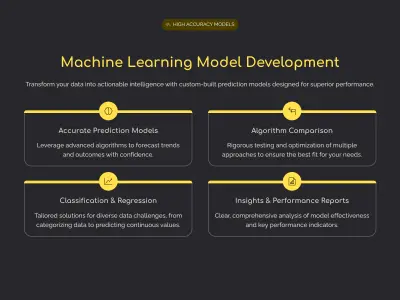 You will get a machine learning model for prediction and classification tasks