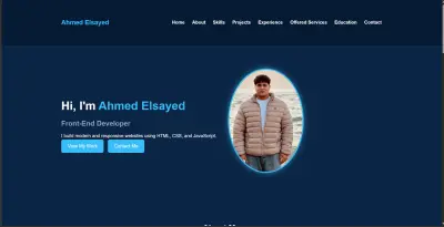 صنع portfolio شخصي حسب