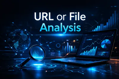 سأقوم بتحليل رابط أو ملف مشبوه وتقديم تقرير