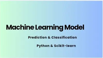بناء موديل Machine Learning بسيط للتوقعات و التحليل