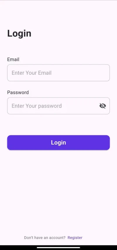 سأقوم بإنشاء شاشة Login احترافية لتطبيق Flutter
