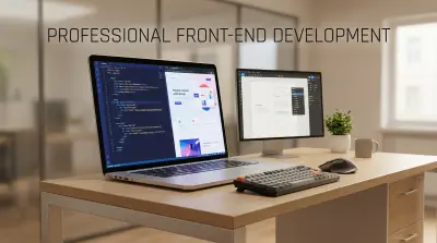 تطوير واجهات مواقع احترافية باستخدام HTML وCSS وJavaScript