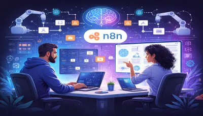 تصميم نظام أتمتة احترافي باستخدام n8n و AI لربط التطبيقات وزيادة الإنتاجية