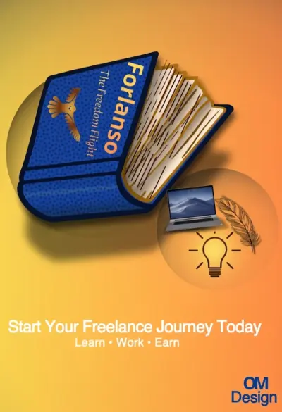 تصميم هوية بصرية إبداعية وخارطة طريق للفريلانسرز
