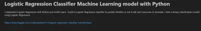بناء نموذج تصنيف بسيط باستخدام تعلم الآلة (Building a Simple Classification Model Using Machine Learning)
