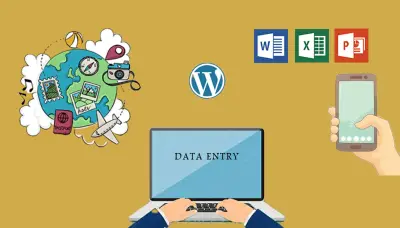 إدخال بيانات احترافي وسريع وتنسيق ملفات Excel و Word بدقة عالية